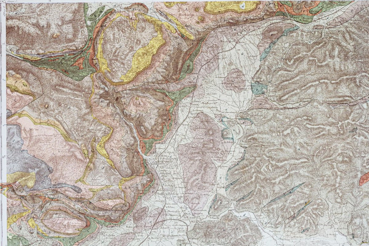 Carte géologique des environs de Toulon-photo-3