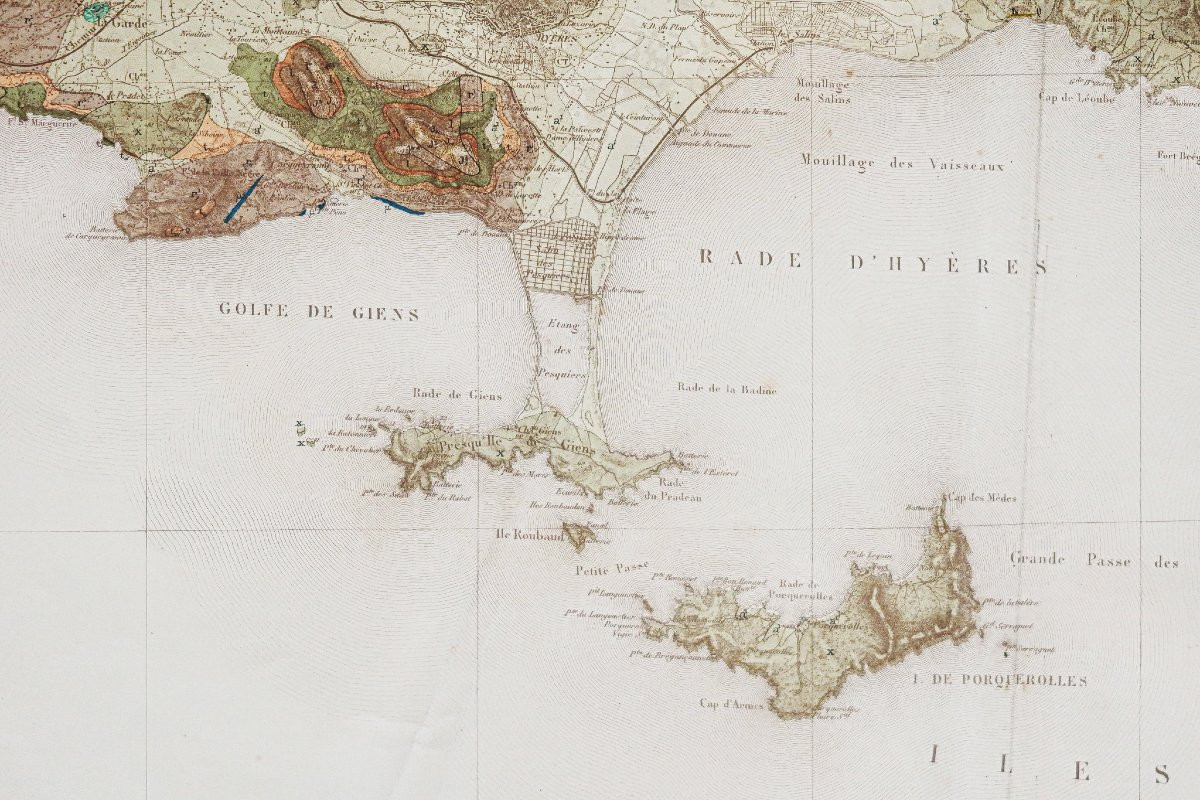 Carte géologique des environs de Toulon-photo-4
