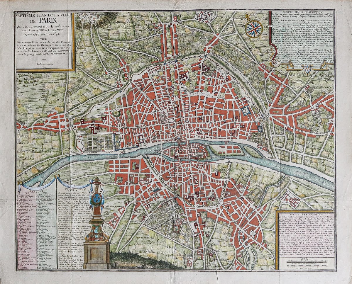Collection Of Old Paris Maps-photo-4