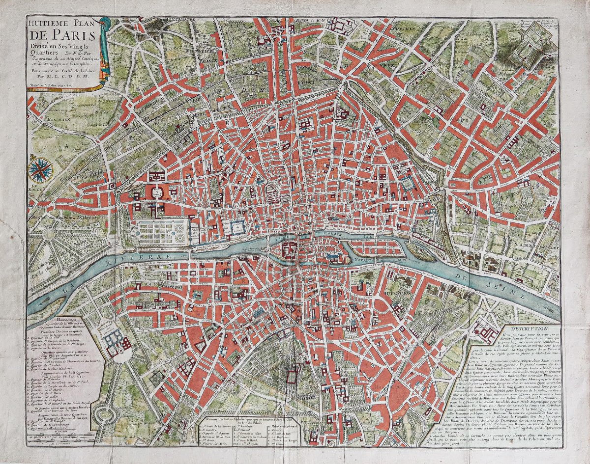 Collection Of Old Paris Maps-photo-5