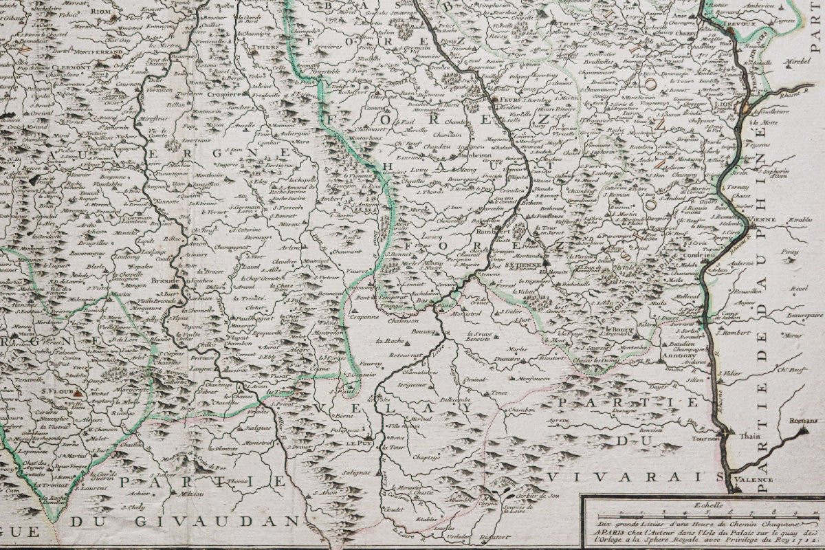  Map - Auvergne - Lyonnais - Beaujolais-photo-4
