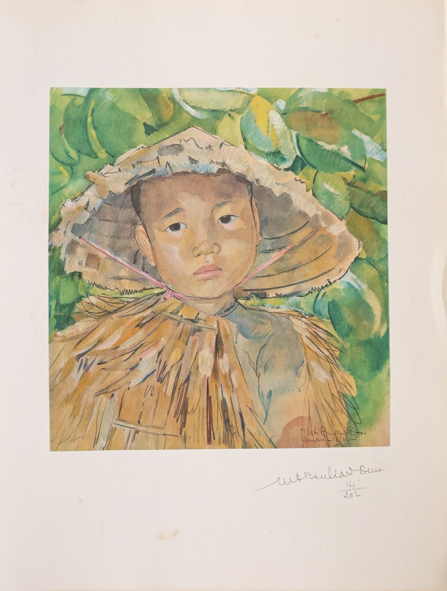 indochine - collection de lithographies-photo-1