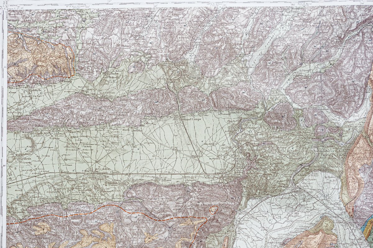 Geological Map Of The Grenoble Area-photo-2