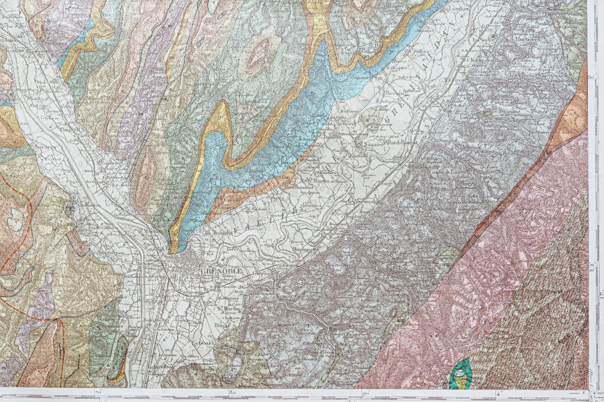 Geological Map Of The Grenoble Area-photo-4