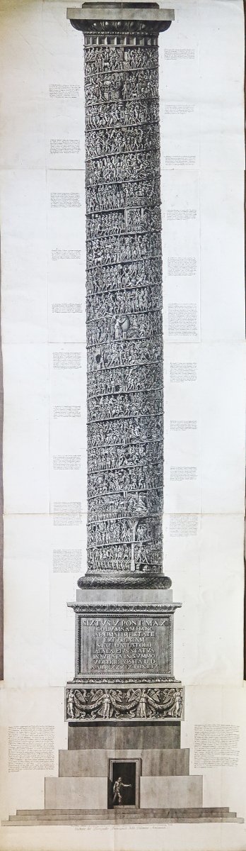Antonin Column - Piranesi - Rome