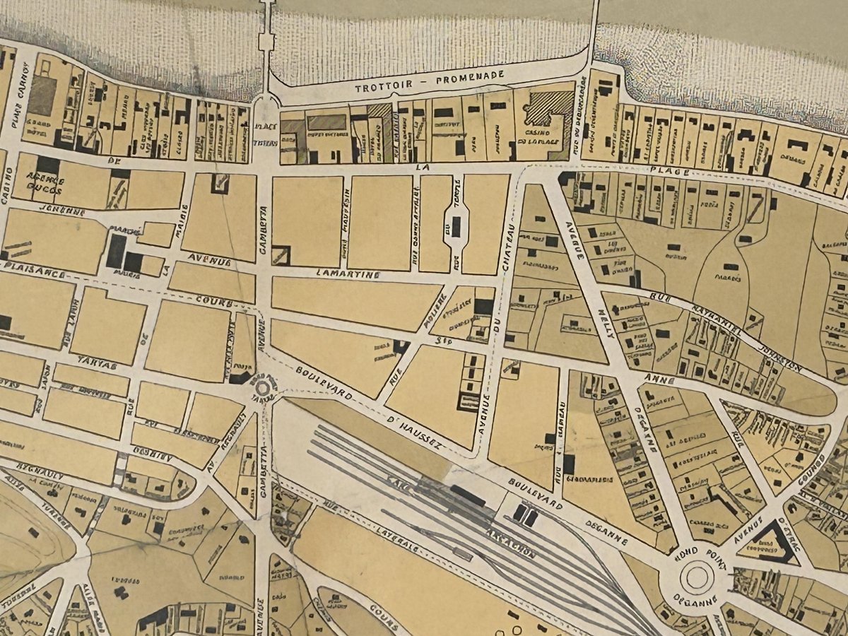 Plan ancien d’Arcachon-photo-4