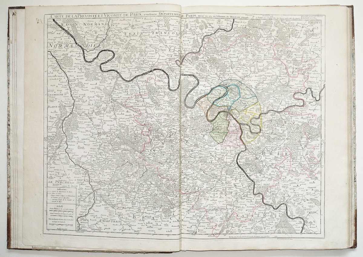 Atlas De France - Dezauche Cartographer - 1794-photo-4