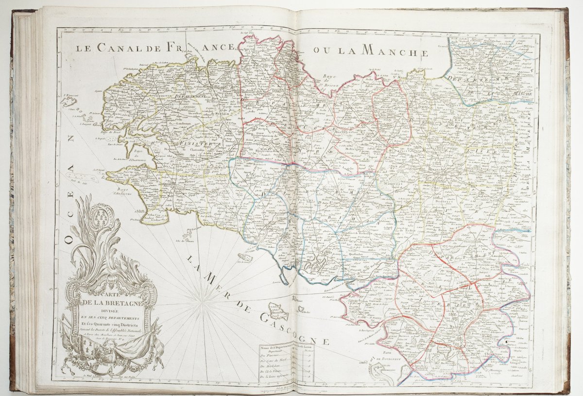 Atlas De France - Dezauche Cartographer - 1794-photo-4