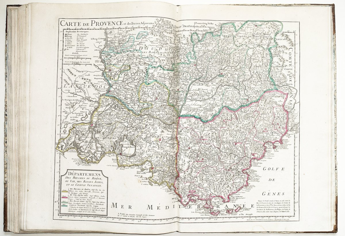 Atlas De France - Dezauche Cartographer - 1794-photo-7