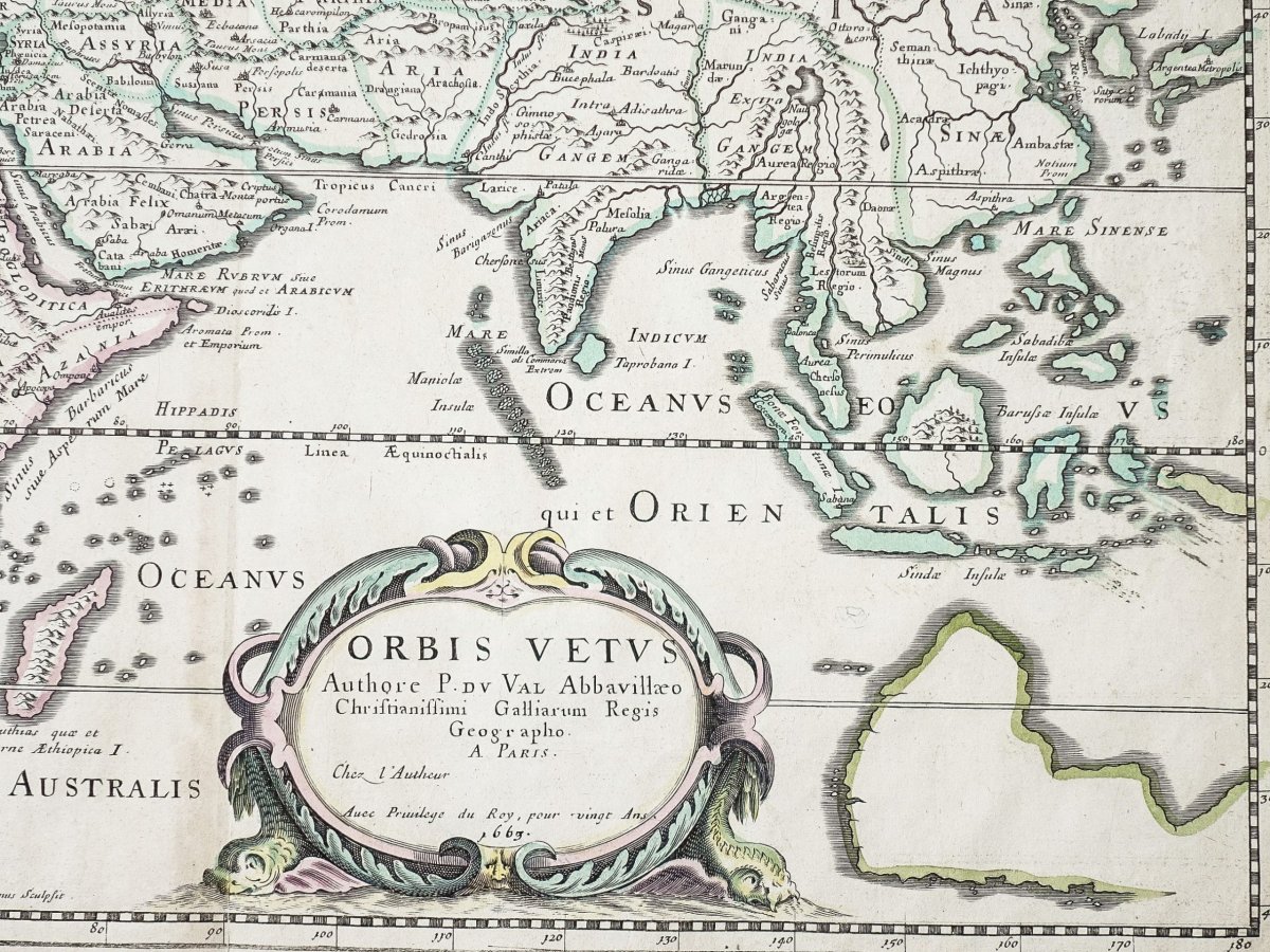 Ancient Geographic Map Of The Old World - Orbis Vetus Orbis Vetus-photo-2