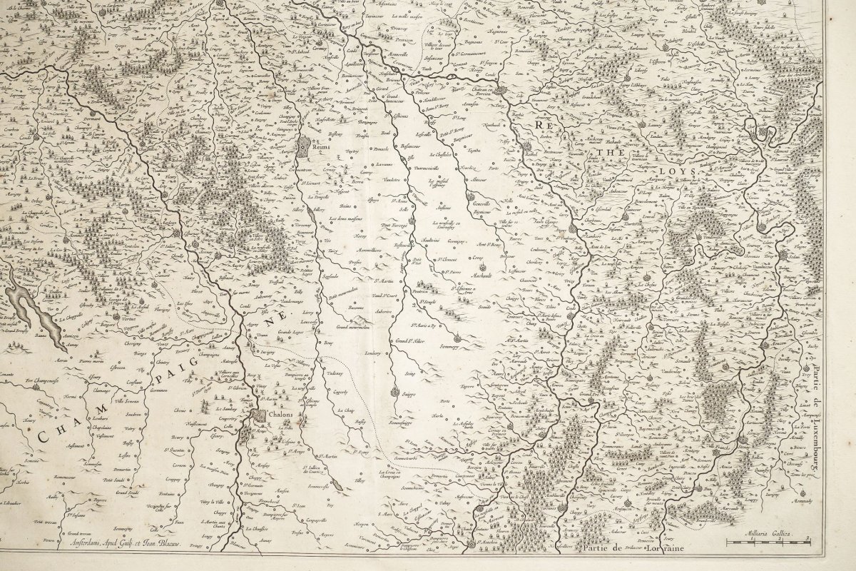 Diocèse De Reims Et Païs De Rethel - Antique Map-photo-2
