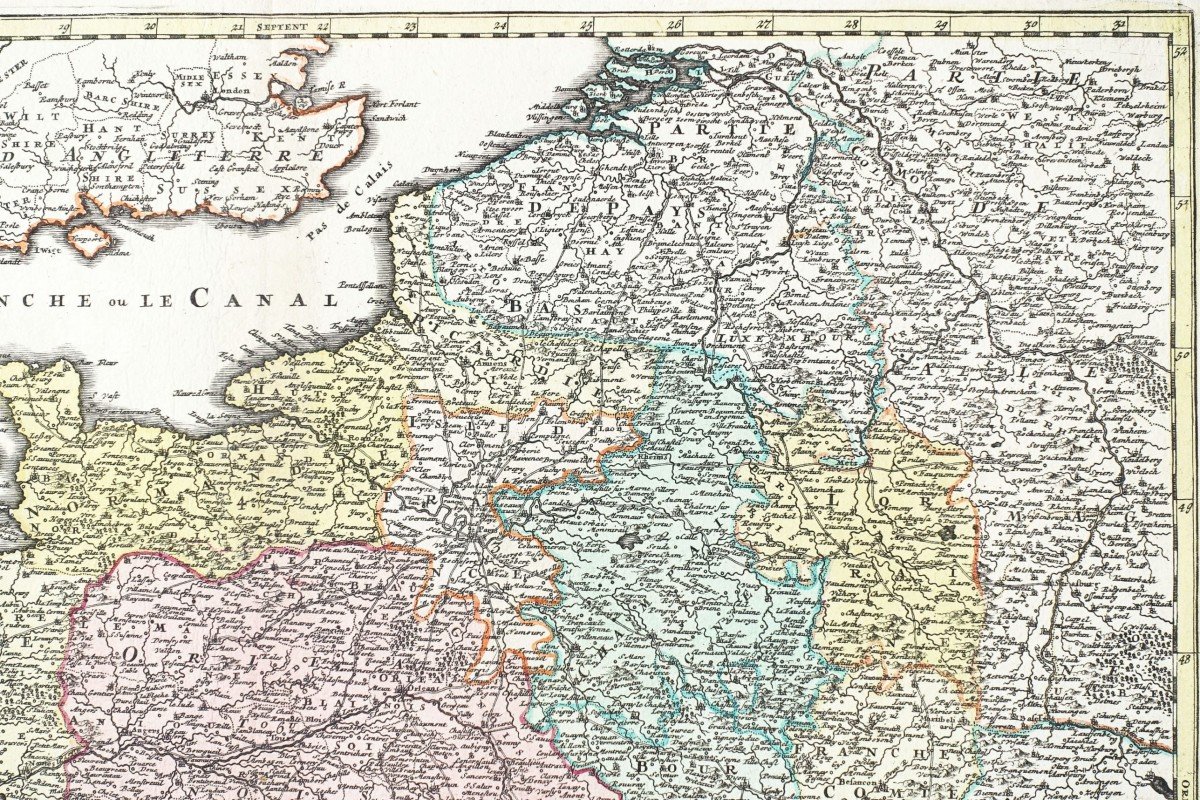 18th Century Map Of France-photo-4