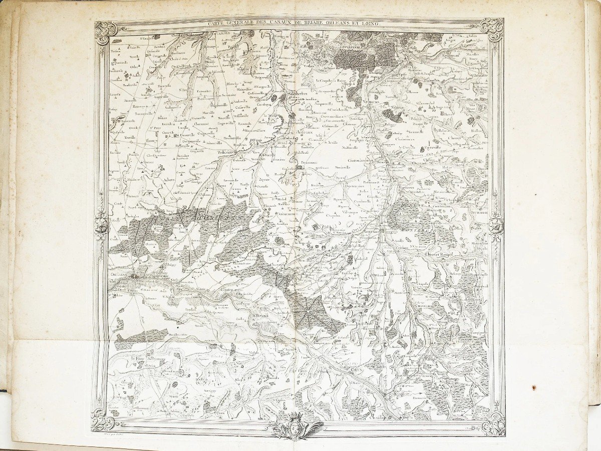 Atlas des cartes des canaux d’Orléans, de Briare et de Loing-photo-2