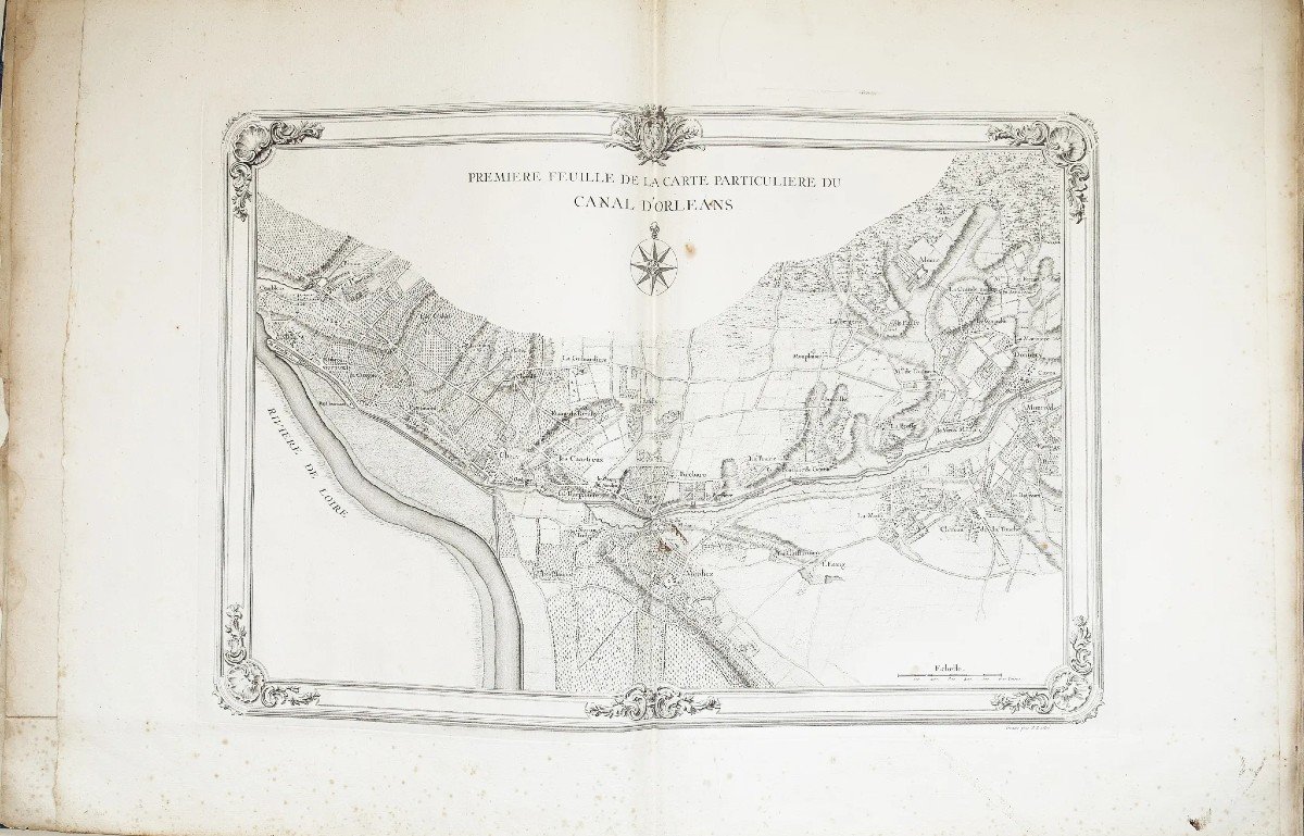 Atlas Des Cartes Des Canaux D’orléans, De Briare Et De Loing-photo-3