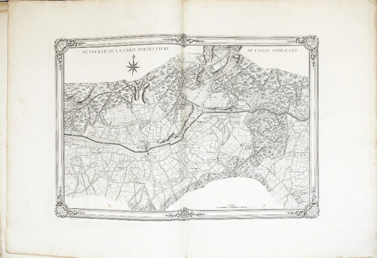 Atlas Des Cartes Des Canaux D’orléans, De Briare Et De Loing-photo-4