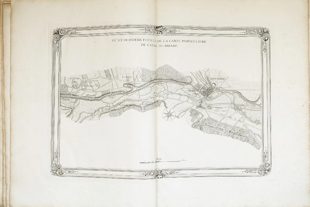 Atlas Des Cartes Des Canaux D’orléans, De Briare Et De Loing-photo-4