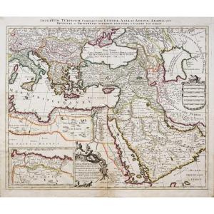 Old Map – Empire Europe And Asia