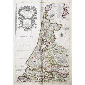 Old Geographical Map – Holland