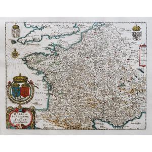 Carte Géographique Ancienne De La France