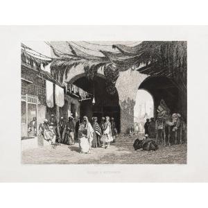 Antique Engraving From Beirut