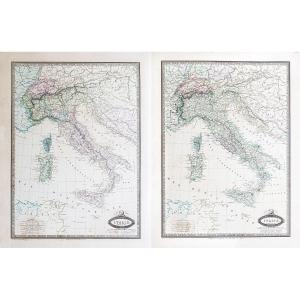 Old Geographical Maps Of Italy