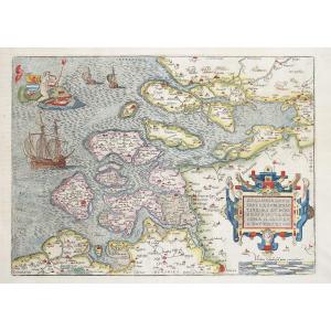 Carte Ancienne – Comté De Zélande – Pays-bas