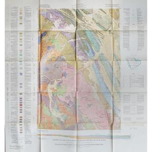 Ancient Geological Maps Of Arabia - Kingdom Of Saudi Arabia
