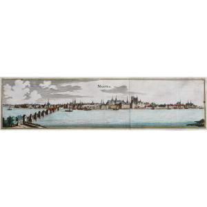 Antique Engraving Of Nantes