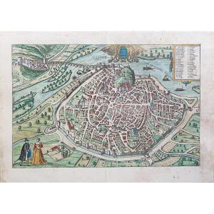 Old Engraving Of Avignon