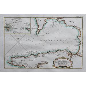 Carte marine ancienne – Baie de Douarnenez - Bretagne