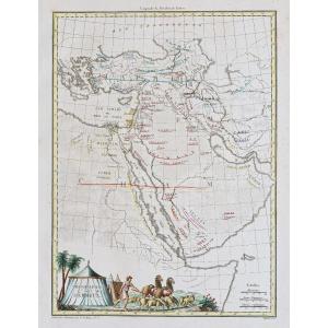 An Old Map Of The Middle East