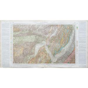 Geological Map Of The Grenoble Area