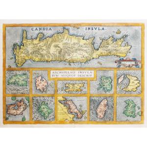 Old Map Of The Greek Islands