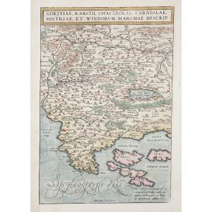 Old Map Of Croatia – Slovenia – Bosnia