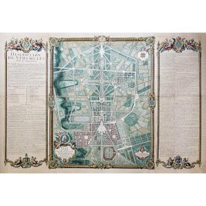 Monumental Map Of Versailles – City And Palace