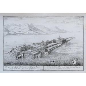 Old Engraving Of The Borromeo Island