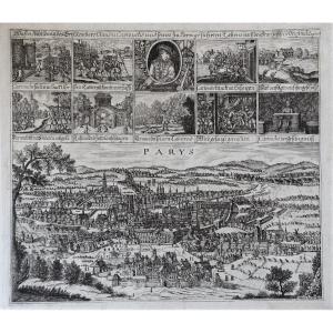 Plan De Paris Et L’histoire De Cartouche