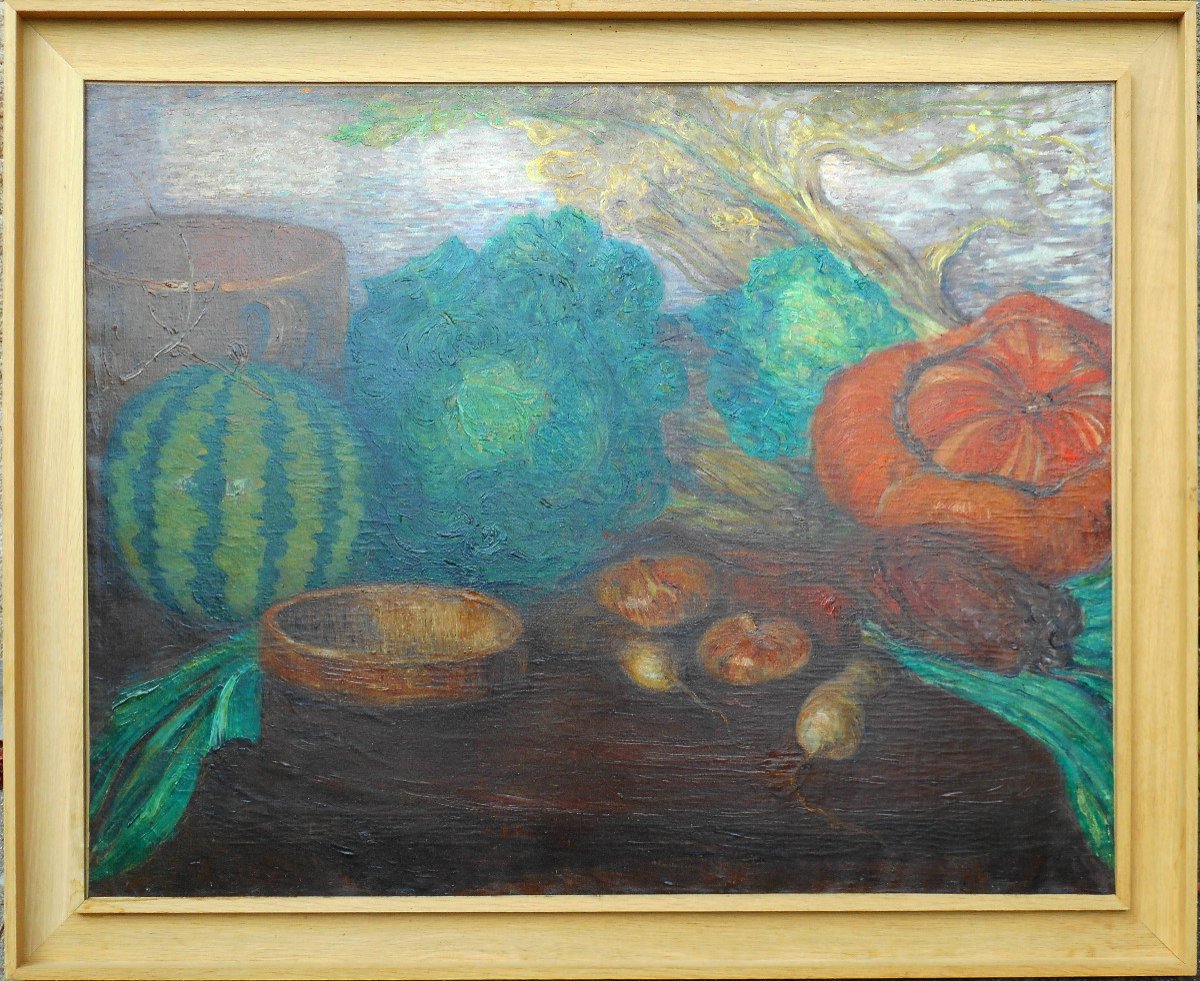 Léon Detroy (1859/1955) Hst 73 X 92 Cm C 1910 Crozant - Gargilesse - Guillaumin - Alluaud ...-photo-4