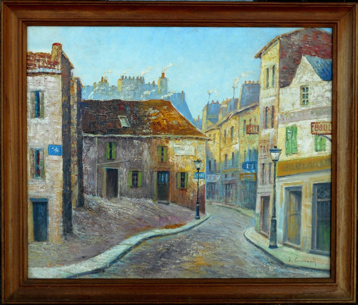 Jules GUIBOUD (1862-1933) ecole de MUROL (CHARRETON,TERLIKOWSKI,BOUDAL, PEROUSE etc) AUVERGNE-photo-2