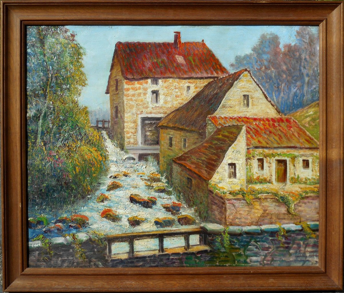 Jules GUIBOUD (1862-1933) ecole de MUROL (CHARRETON,TERLIKOWSKI,BOUDAL, PEROUSE etc) AUVERGNE