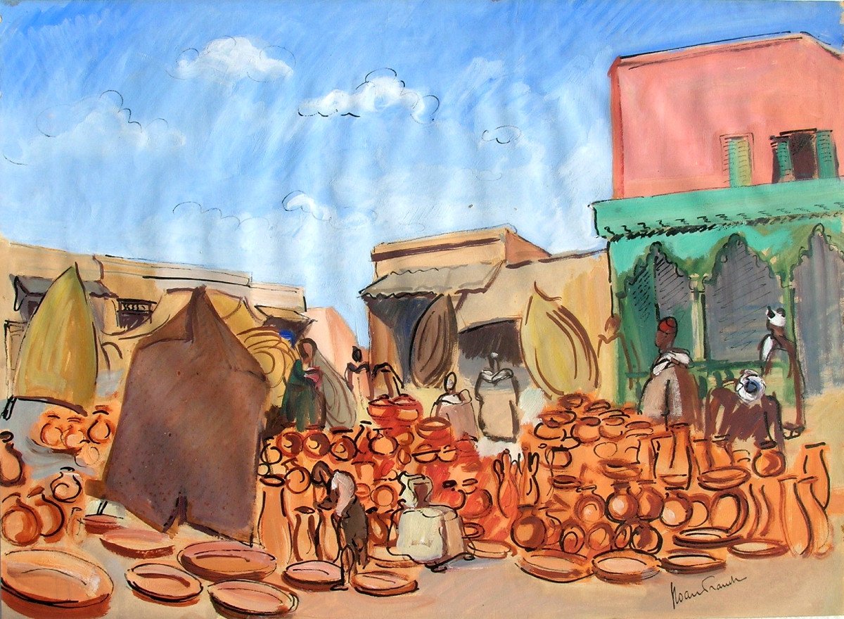 FRANCK SLOAN (1900 - 1984) MAROC