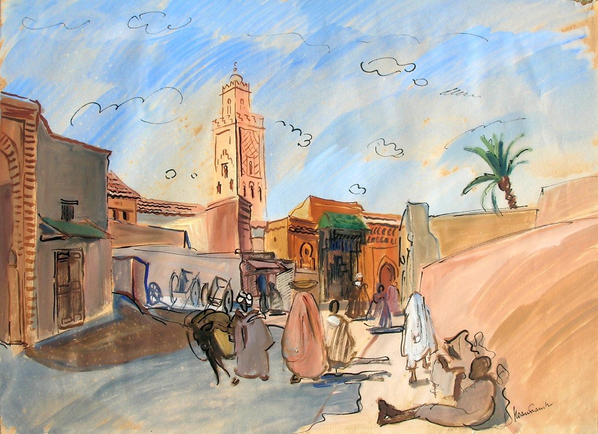 Franck Sloan (1900 - 1984) Morocco