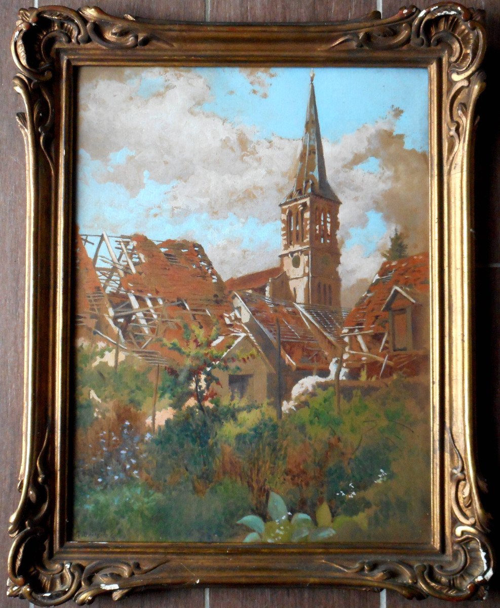 Gustave Bourgain (1856-1918) Official Painter Of The Navy