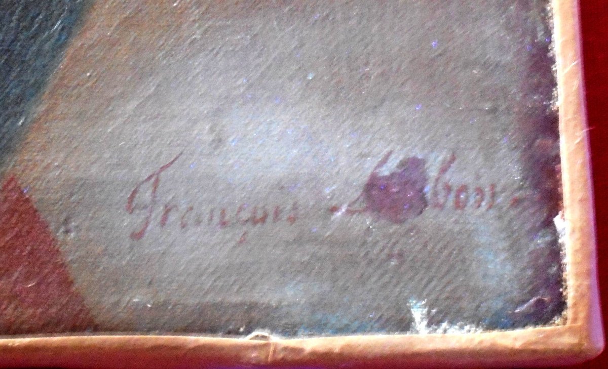 François DUBOIS ( 1790-1871) HST 61 x 50 cm-photo-3