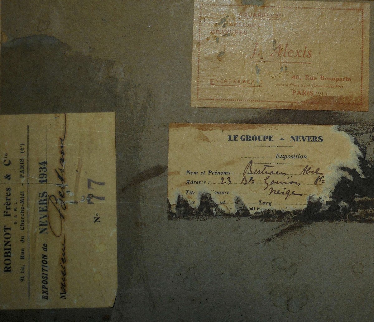 Abel BERTRAM ( 1871-1954) expo NEVERS 1934-photo-1