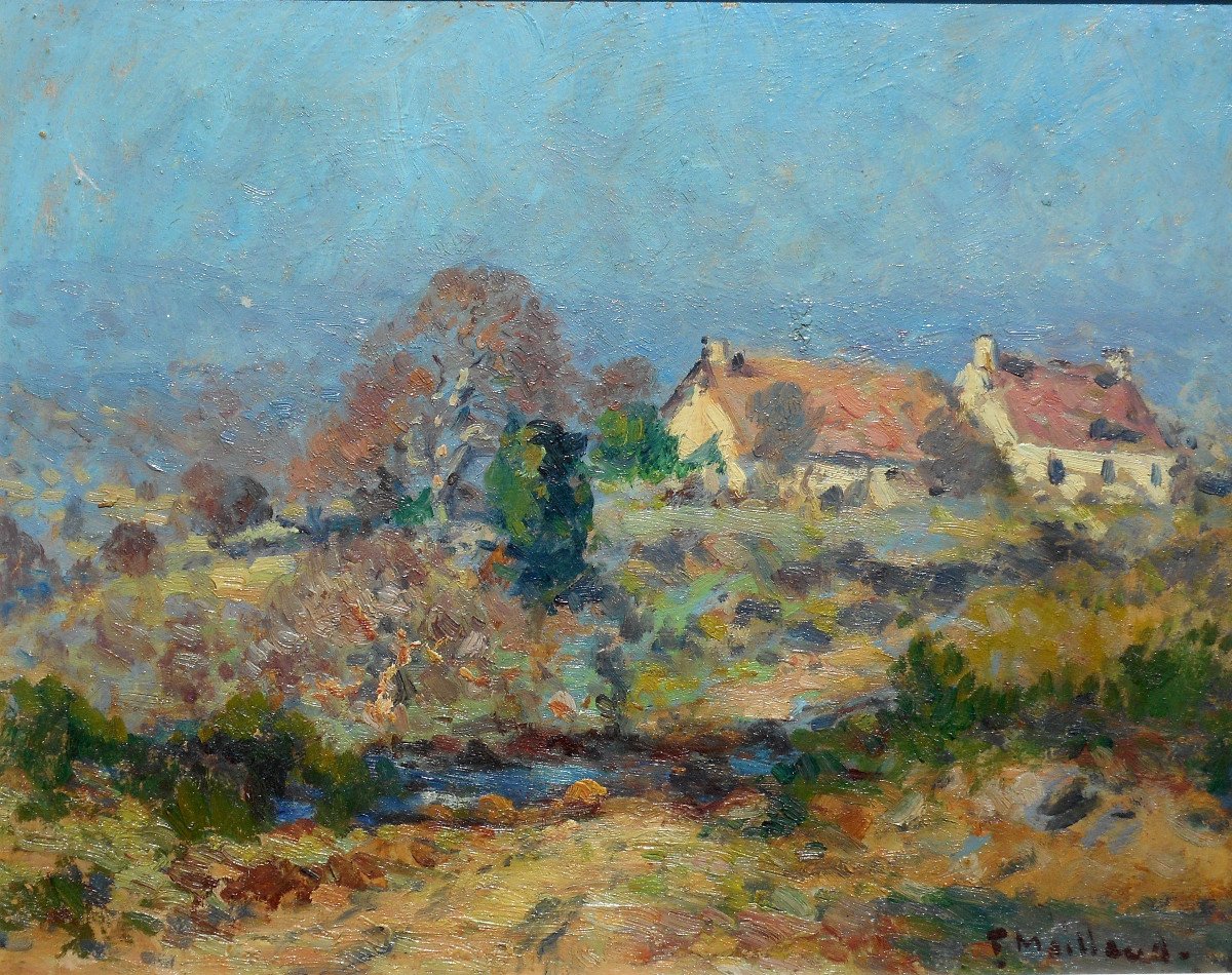 Fernand MAILLAUD ( 1862-1948) BERRY - CROZANT