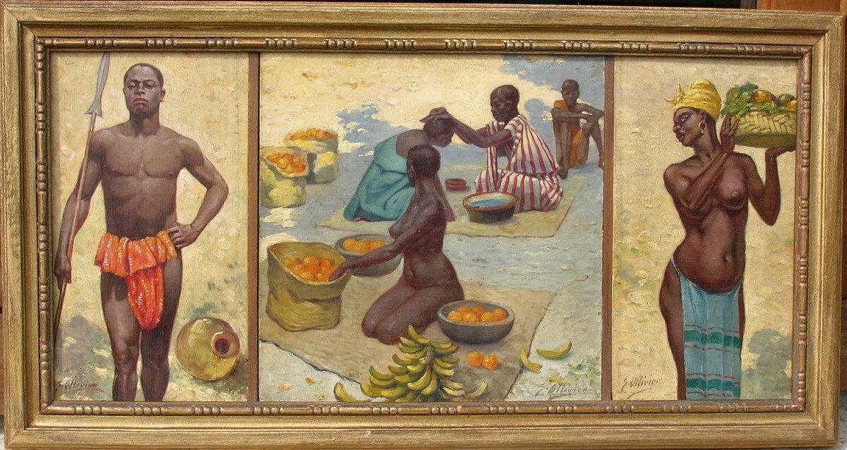 GASTON  OLLIVIER (1867-1937) SAINTES ( 17)  AFRIQUE (CONGO)-photo-2