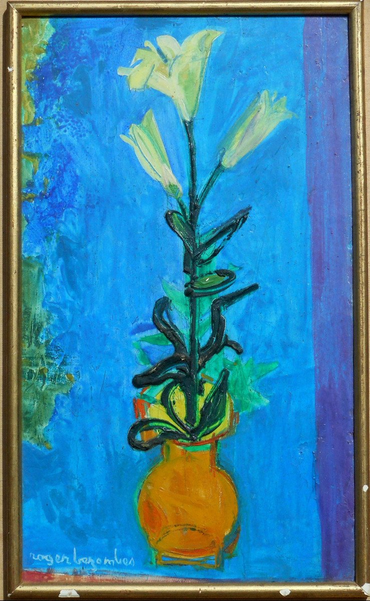 Roger BEZOMBES ( 1913-1994) les lys