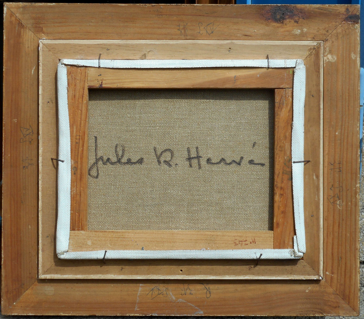 Jules René Hervé (1887-1981) Langres - Hst 22 X 27 Cm -jules René Herve-photo-1