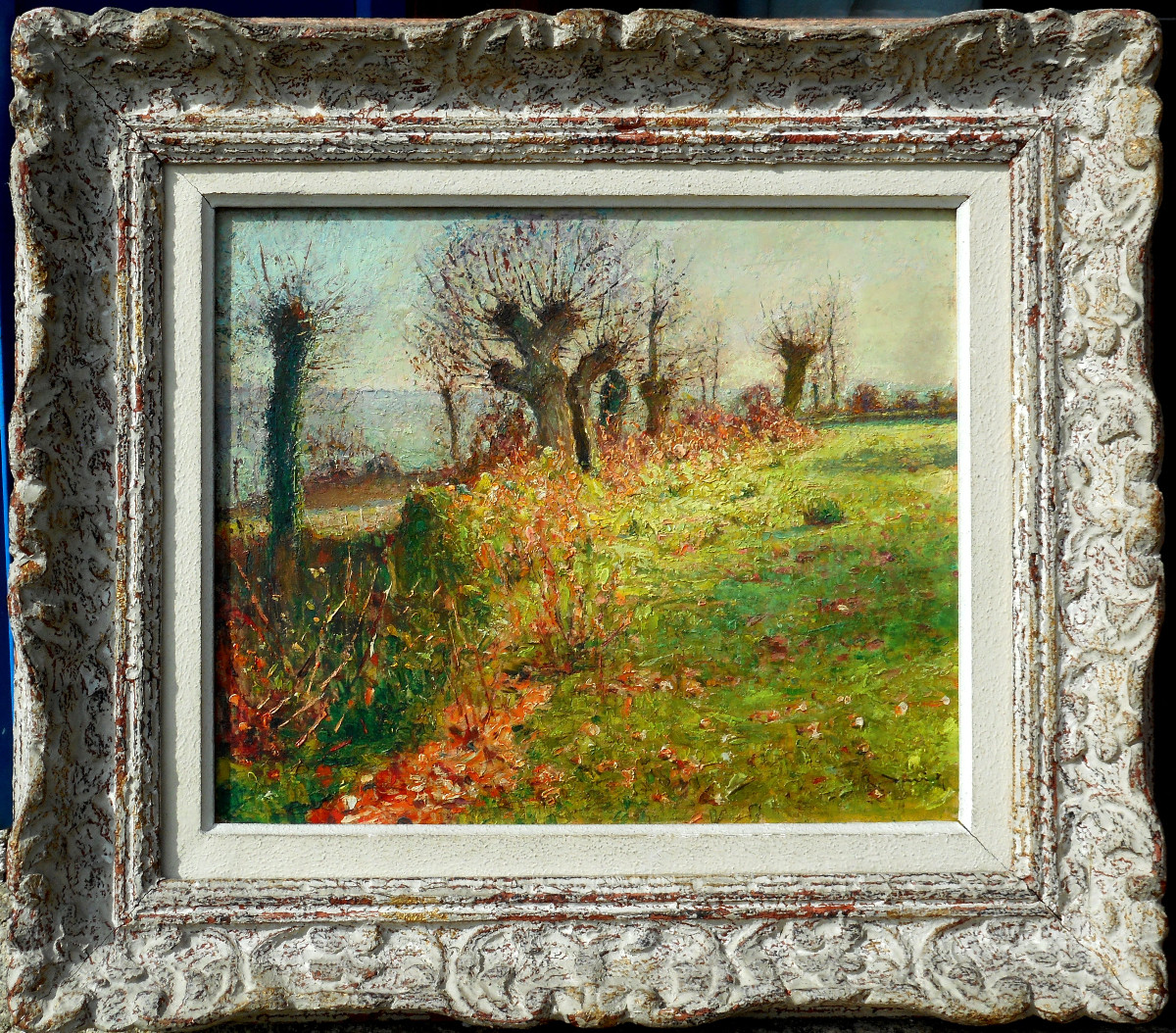 Raoul DAVID ( 1876-1950) BRETAGNE - Vitré - RENNES "campagne de Vitré à l automne"